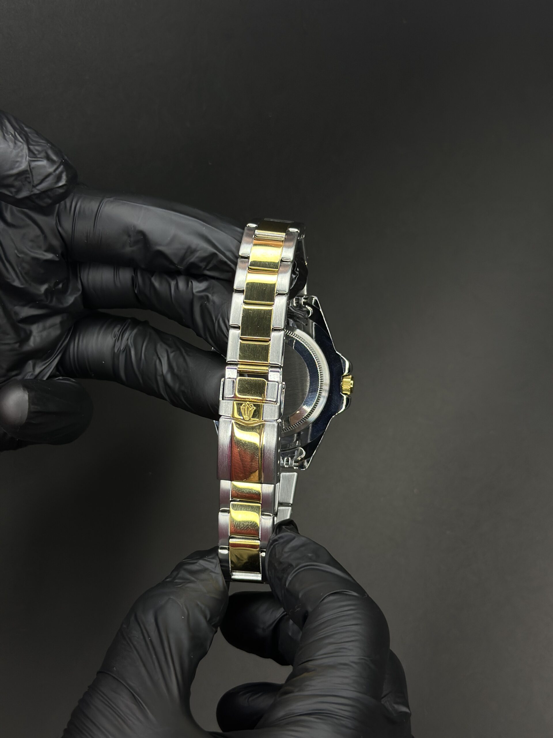 Rolex Submariner Truetone Black Dial with Rotating Bezel & Stainless Steel - Image 3