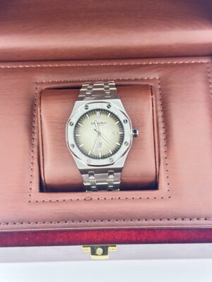 Audemars Piguet Royal Oak Skin Dial & Stainless Steel Silver Bracelet