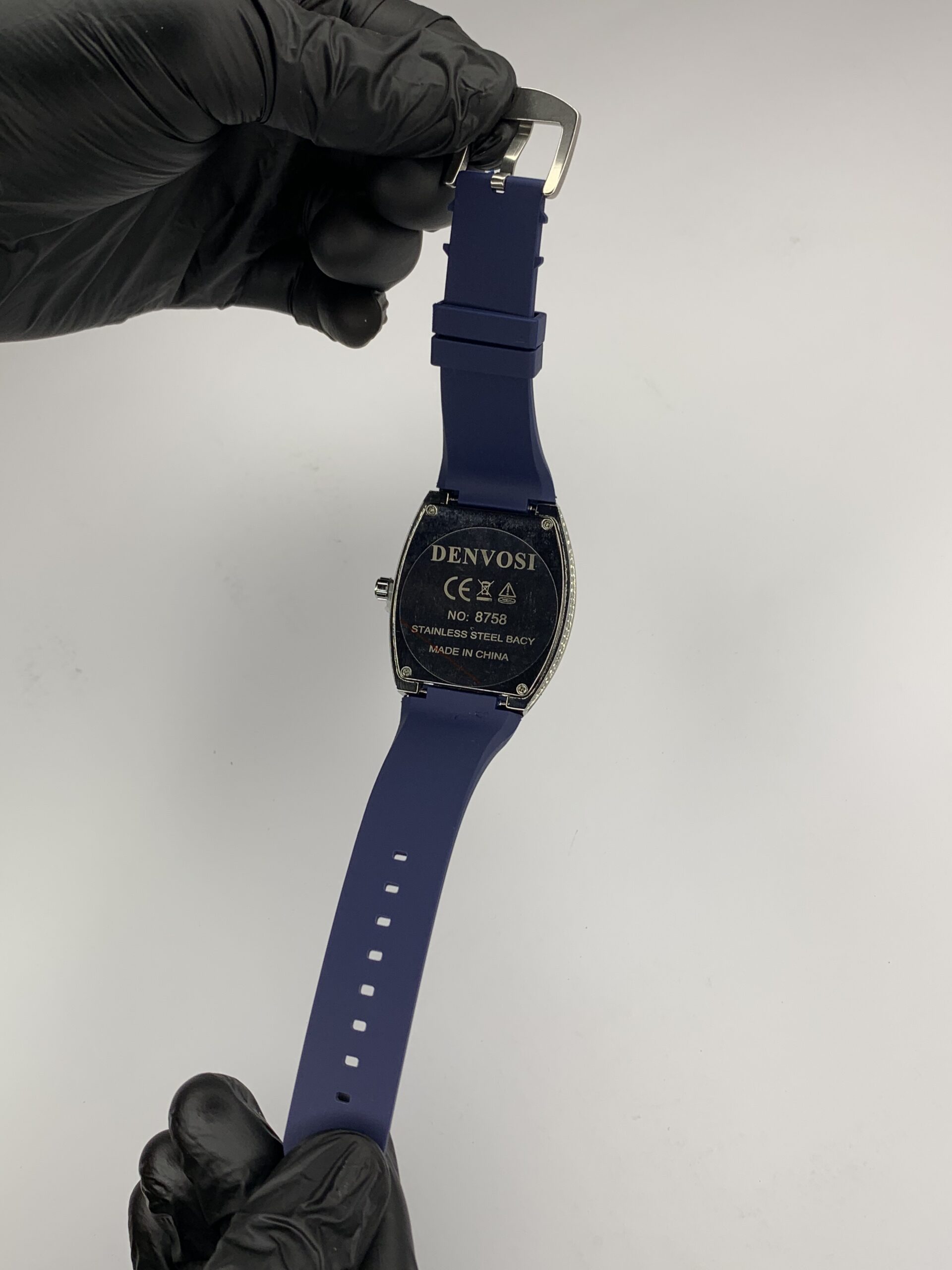 Franck Muller Blue Stone Dial with Blue Silicon Straps - Image 2