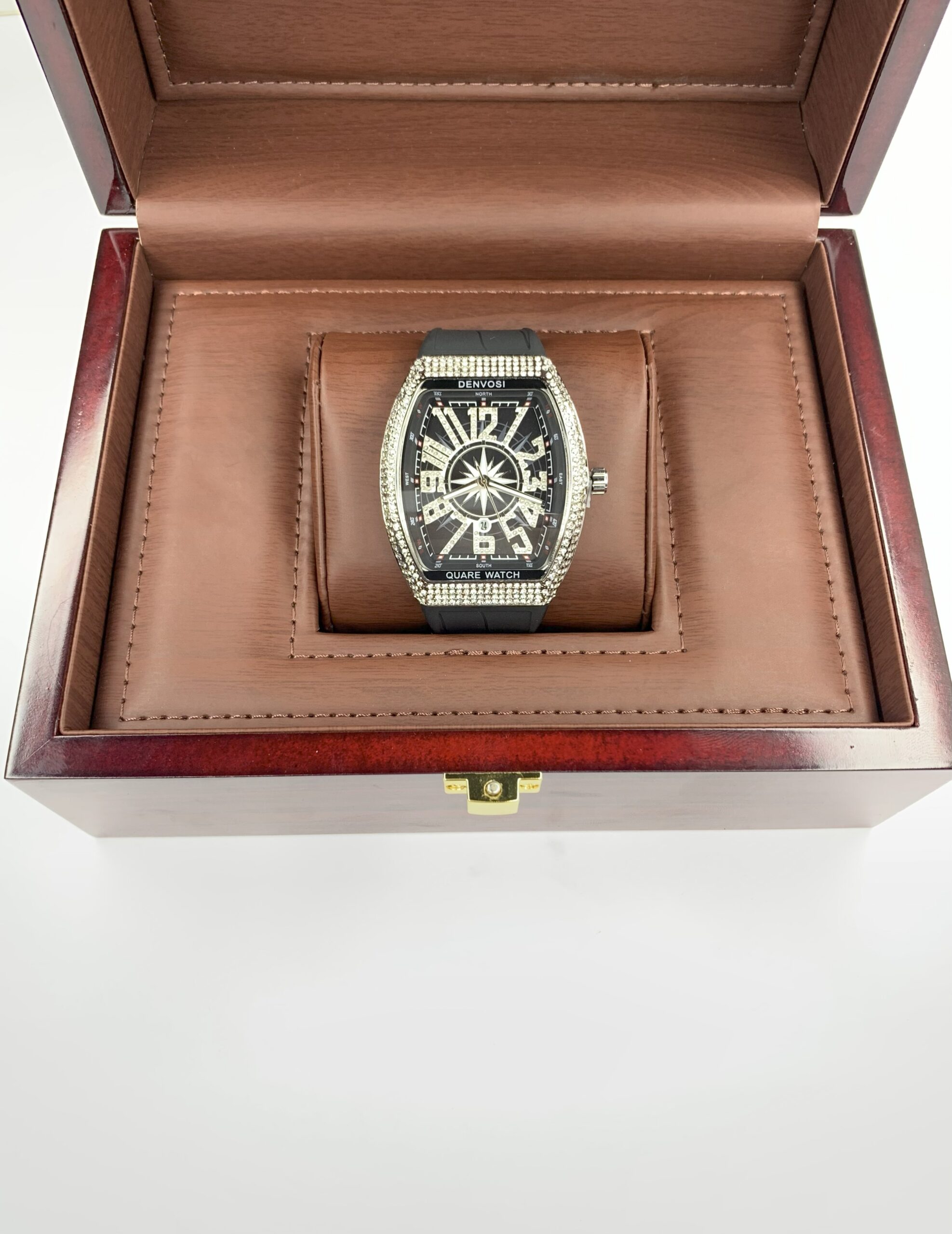 Franck Muller Black Dial with White Stones - Image 5