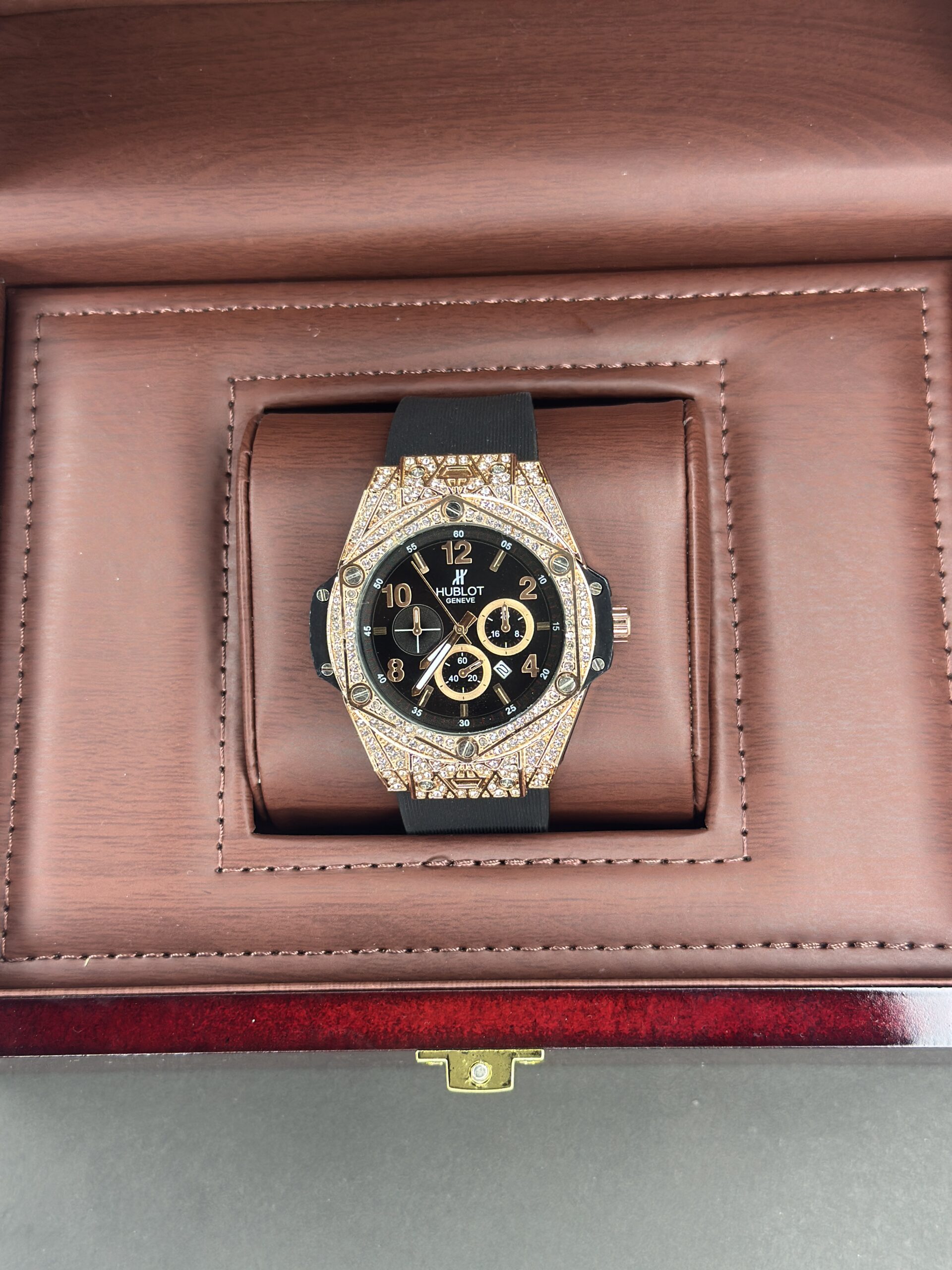 Hublot Classic Fusion Black Dial With Chronograph