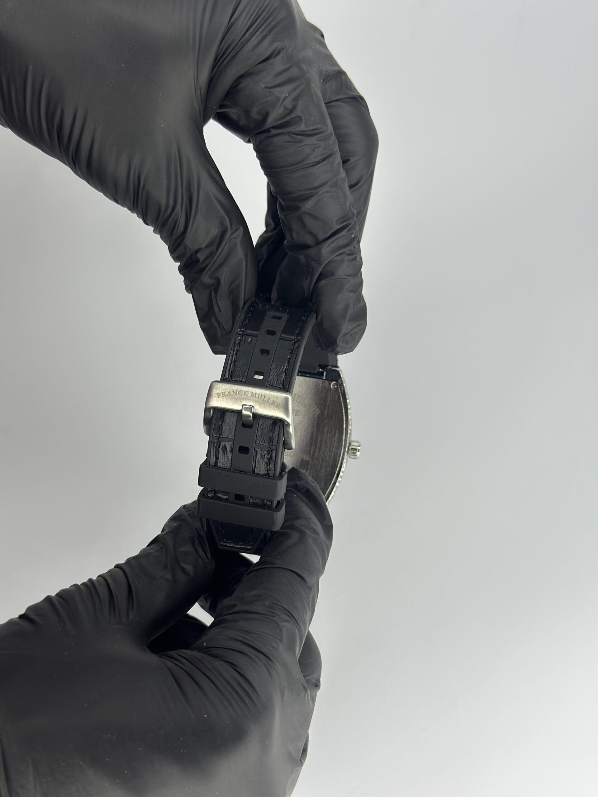 Franck Muller White Stone Dial with Silver Titanium - Image 3