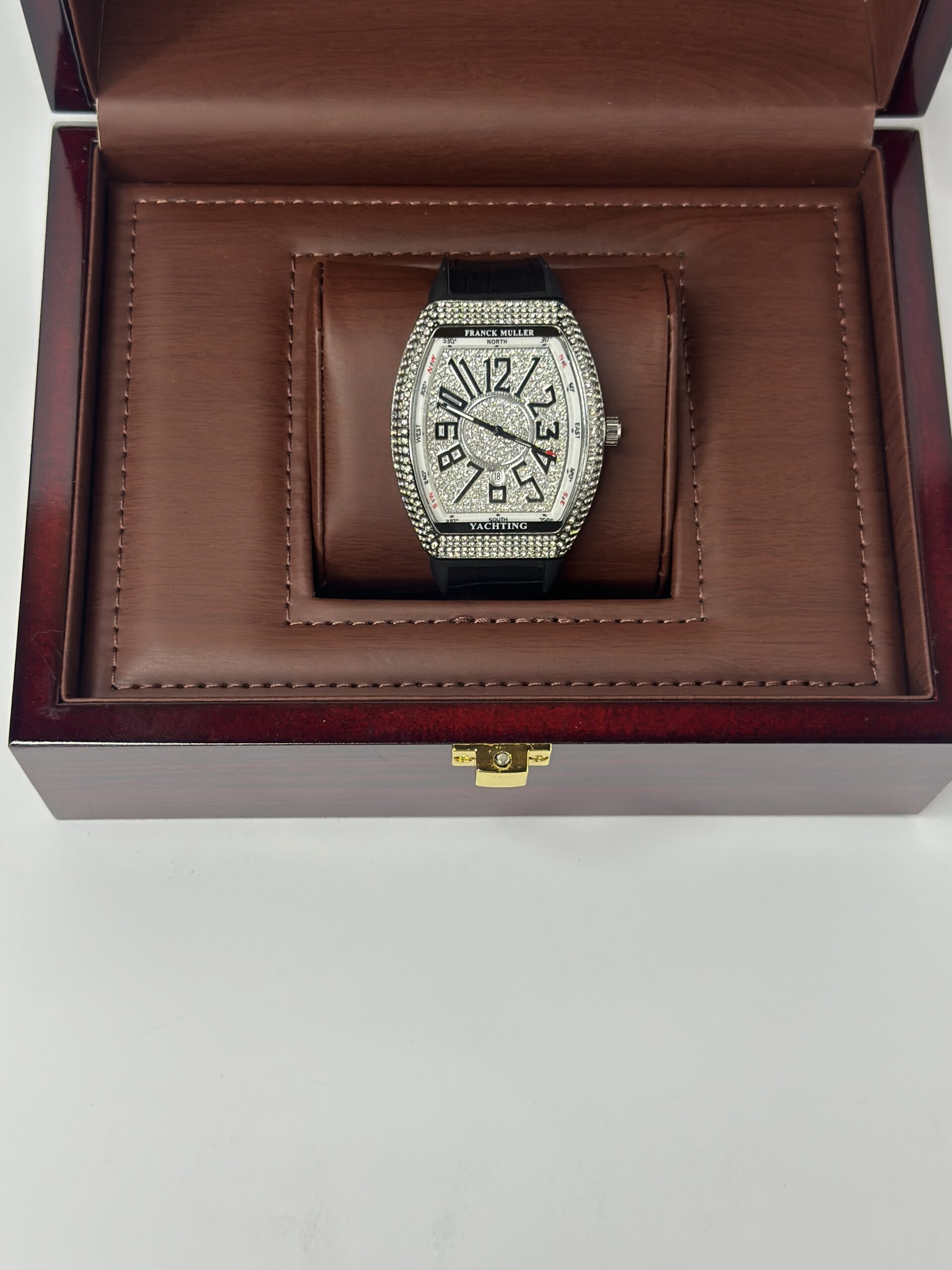 Franck Muller White Stone Dial with Silver Titanium - Image 5